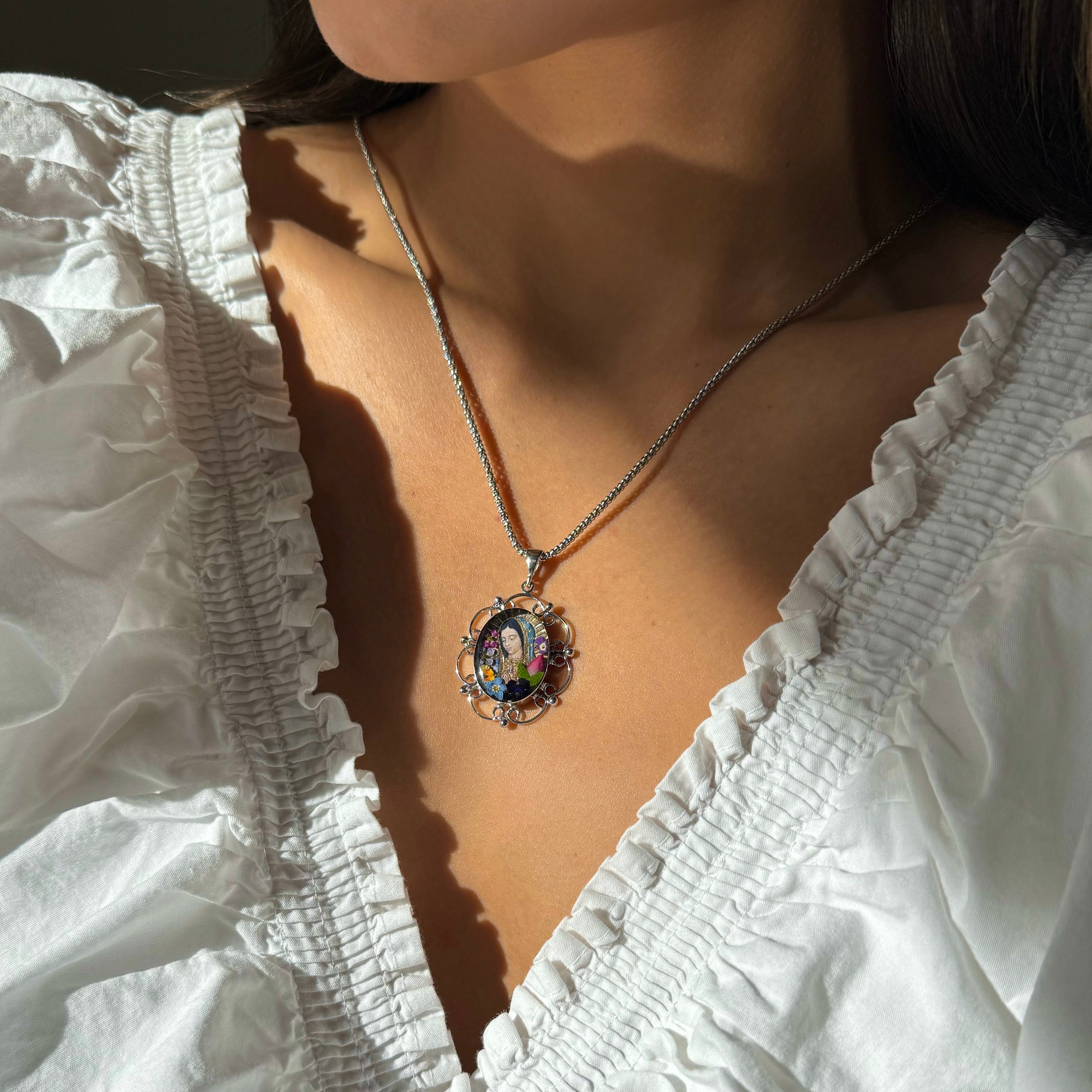 Filigree Guadalupe Necklace