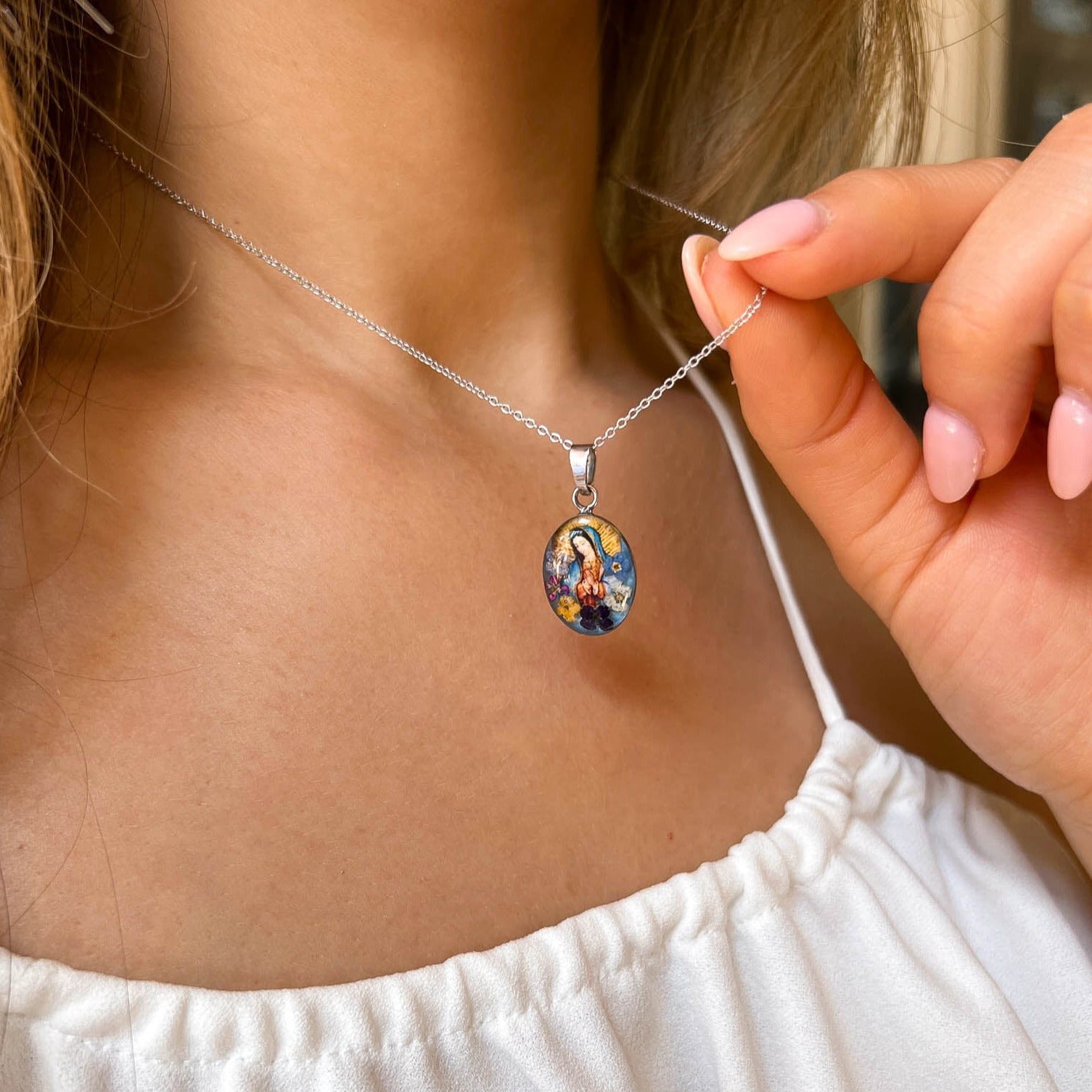 Blessed Mary Necklace