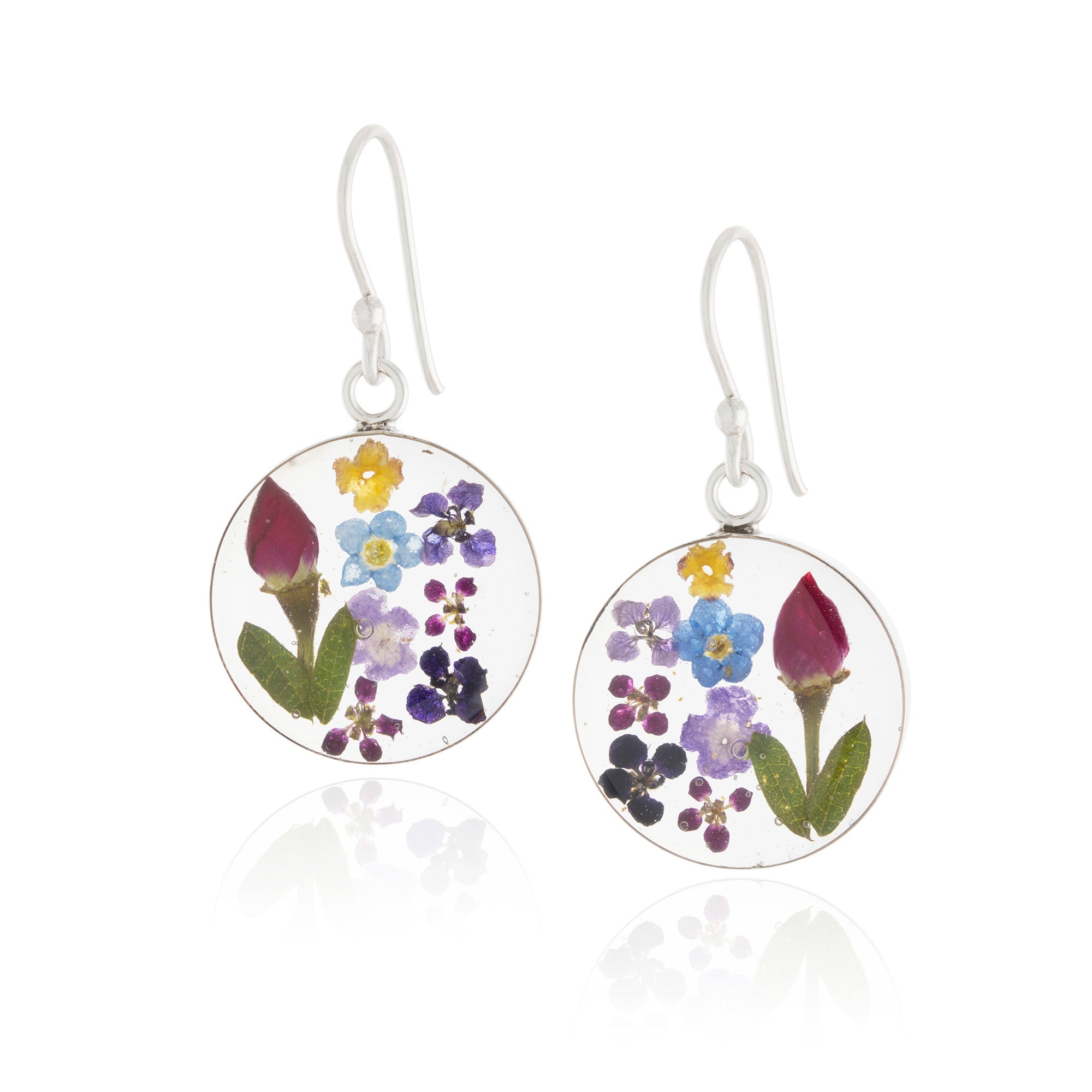 Earrings - Real Flower Jewelry