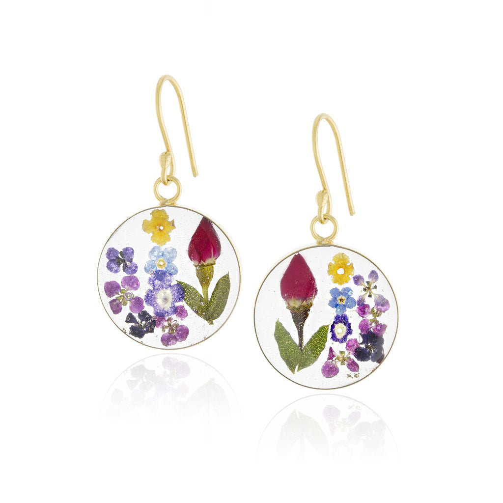Earrings - Real Flower Jewelry